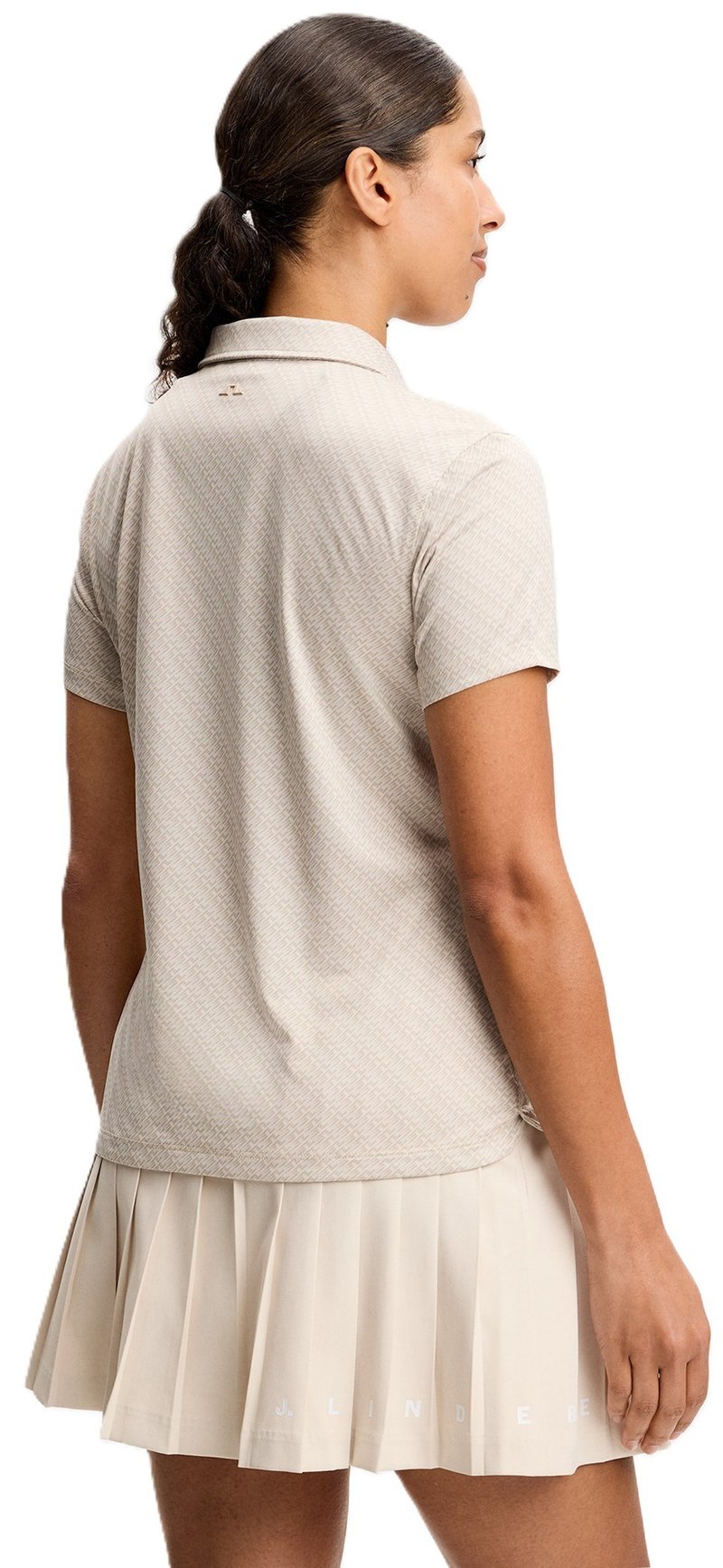 J.Lindeberg Caitlyn polo femme, flight bridge moonbeam