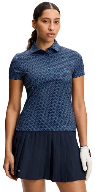 J.Lindeberg Caitlyn polo femme, flight bridge navy