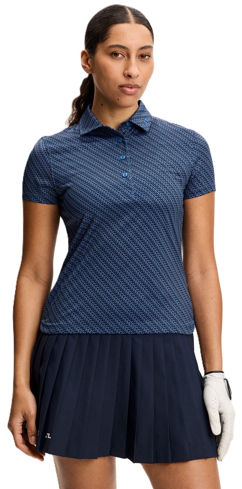 J.Lindeberg Caitlyn polo femme, flight bridge navy