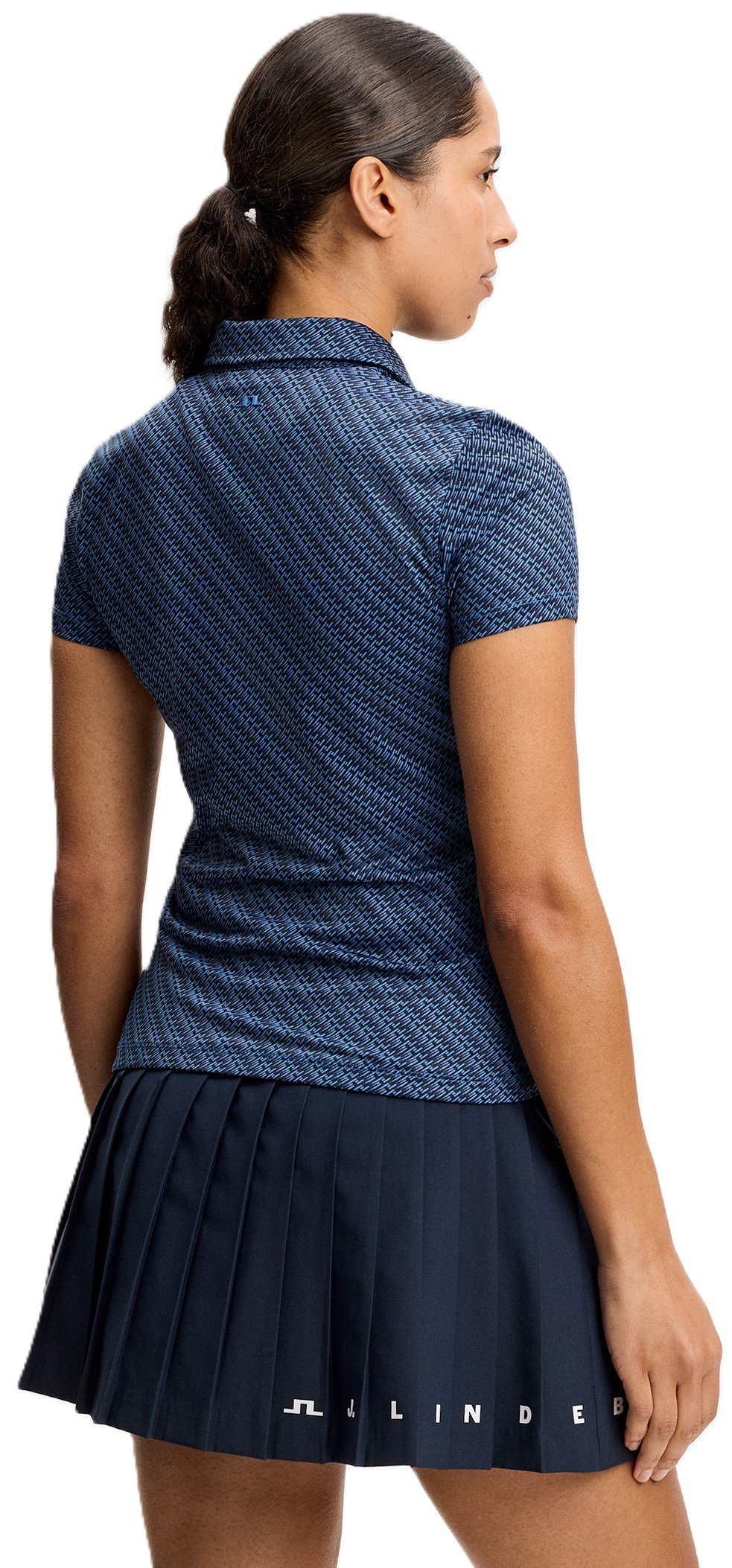 J.Lindeberg Caitlyn polo femme, flight bridge navy