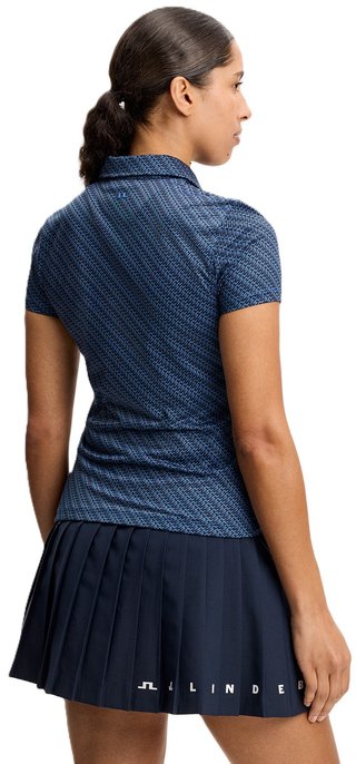 J.Lindeberg Caitlyn polo femme, flight bridge navy