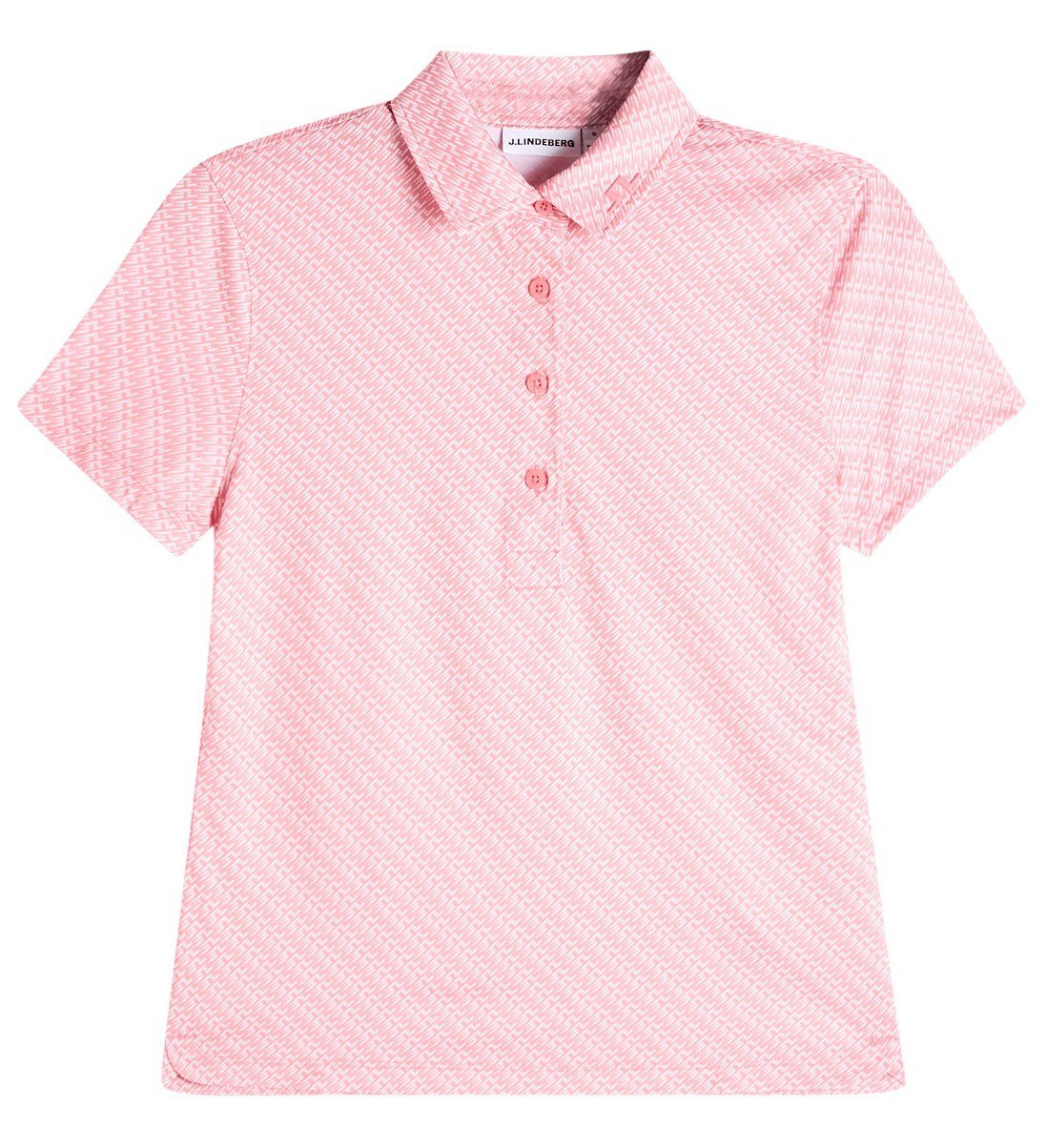 J.Lindeberg Caitlyn polo femme, flight bridge flamingo