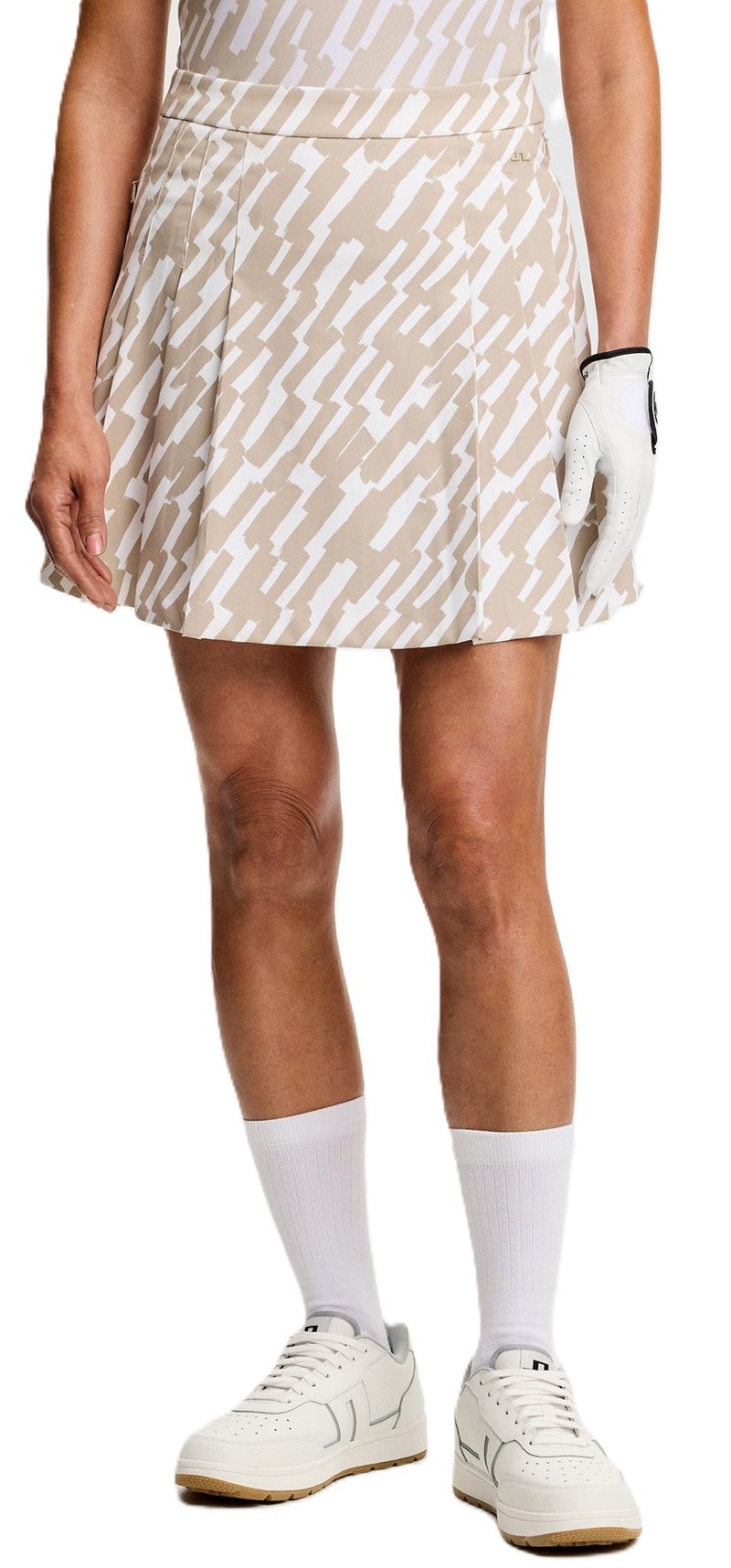 J.Lindeberg Alesia Print jupe-short femme, oak island fossil