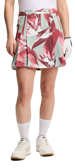 J.Lindeberg Alesia Print jupe-short femme, paradise jadeite