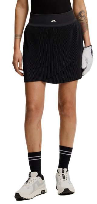 J.Lindeberg Brit jupe-short femme, noir