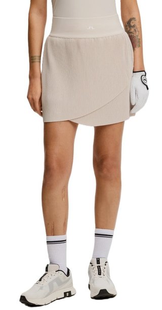 J.Lindeberg Brit jupe-short femme, moonbeam