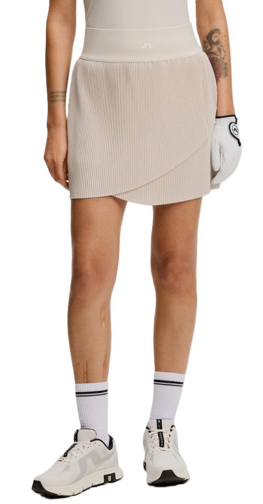 J.Lindeberg Brit jupe-short femme, moonbeam