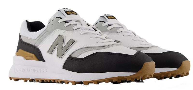 New Balance 997 SL chaussures de golf homme, blanches