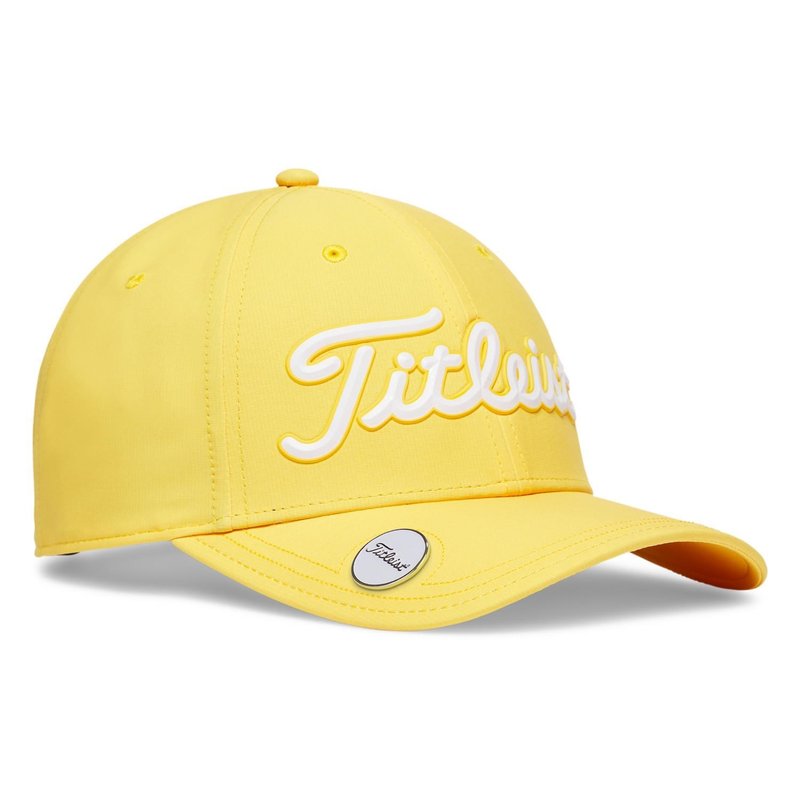 Titleist Players Ball Marker casquette homme, jaune/blanc