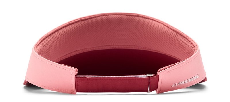J.Lindeberg Ada Wide visière femme, flamingo plume
