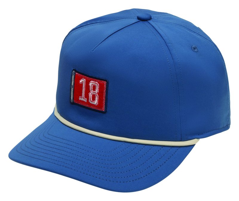 FootJoy FJ Panel - 18th Hole casquette unisexe, bleue