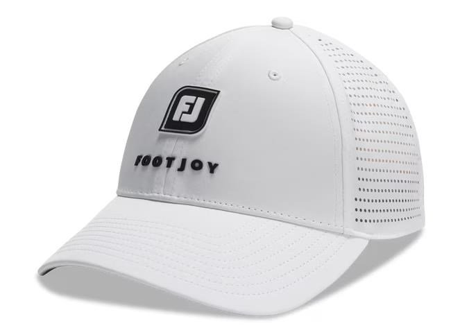 FootJoy Perforated Trucker casquette homme, blanche