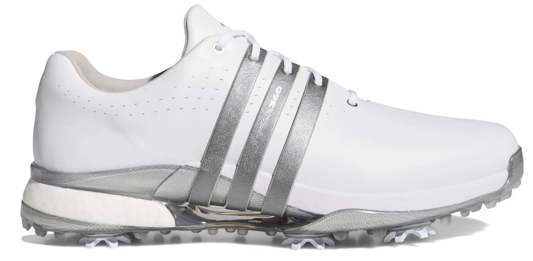 Adidas Tour360 24 chaussures de golf homme, blanc/gris