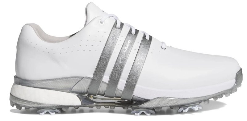 Adidas Tour360 24 chaussures de golf homme, blanc/gris