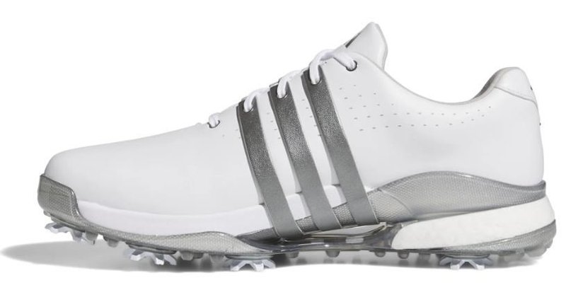 Adidas Tour360 24 chaussures de golf homme, blanc/gris