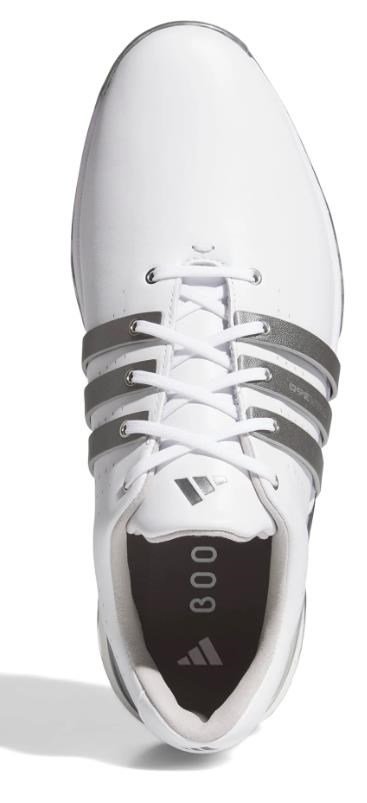 Adidas Tour360 24 chaussures de golf homme, blanc/gris