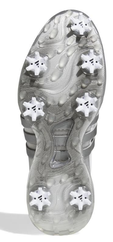 Adidas Tour360 24 chaussures de golf homme, blanc/gris