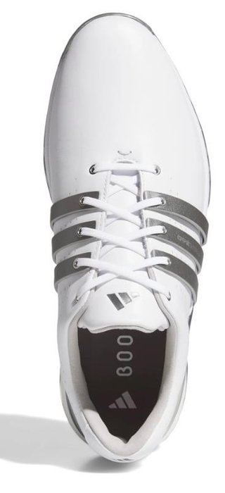 Adidas Tour360 24 chaussures de golf homme, blanc/gris