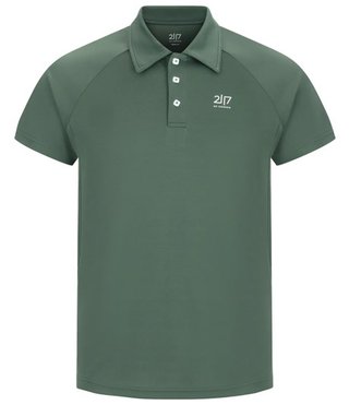 2117 of Sweden Fröseke Technical Pique polo homme, forest green