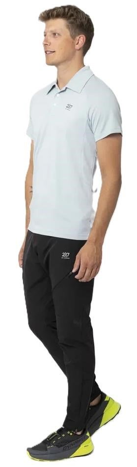 2117 of Sweden Fröseke Technical Pique polo homme, pearl blue