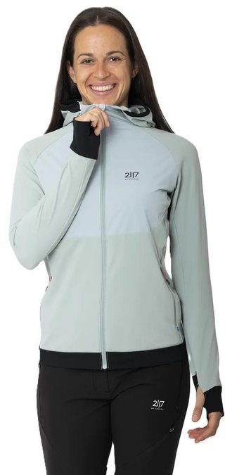 2117 of Sweden Lappea Hybrid veste femme, mint