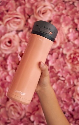 Contigo Jackson Chill Thermo bouteille isotherme 590 ml, limonade rose