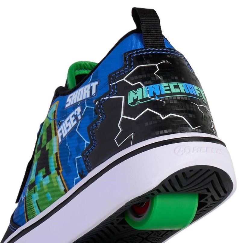Heelys Minecraft Kama HE04212102 chaussures de golf unisexe, blanc/noir/vert