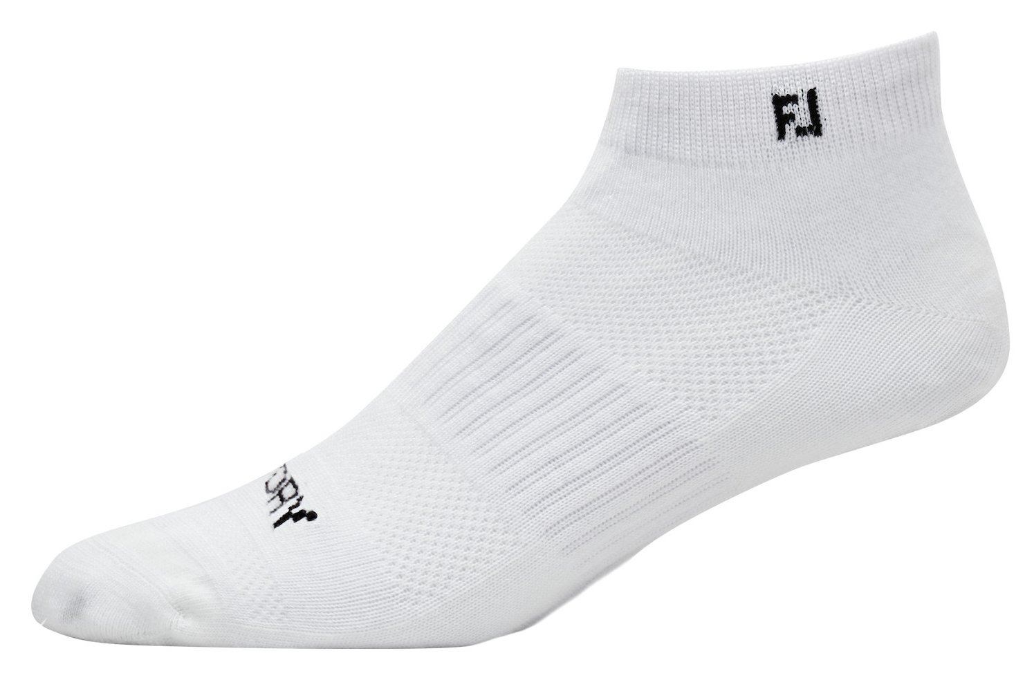 FootJoy ProDry Lightweight Sport chaussettes homme, blanches, EU 39-46 (3 paires)