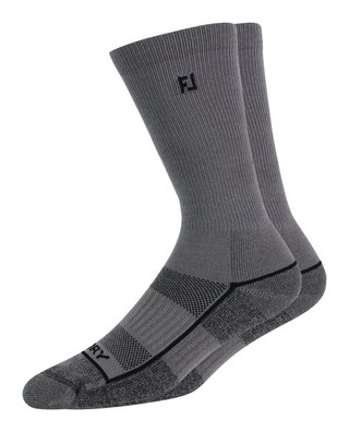 FootJoy ProDry Crew chaussettes homme, grises, EUR 39-46 (paire)