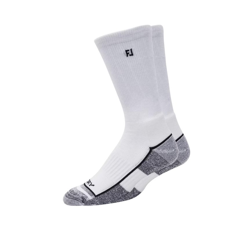 FootJoy ProDry Crew chaussettes homme, blanches