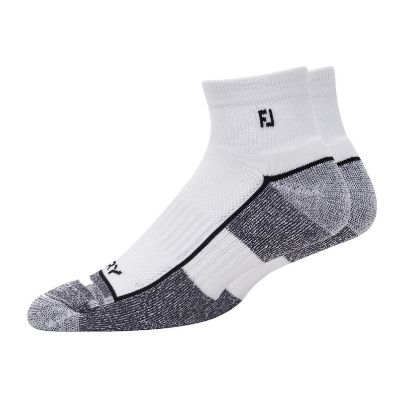 FootJoy ProDry Quarter chaussettes homme, blanc