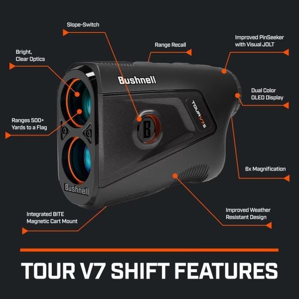 Bushnell Tour V7 Shift télémetre laser
