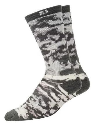 FootJoy ProDry Crew Junior chaussettes junior, gris camo