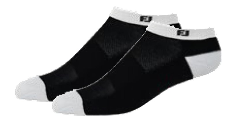 FootJoy ProDry Sport Junior chaussettes, Assorted camo/solid, UK 2-6/EUR 34-39 (1pair), noir