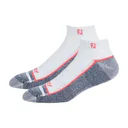 FootJoy ProDry Sport chaussettes, blanc/rouge/marine