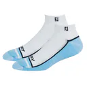 FootJoy ProDry Sport chaussettes, blanc/marine/ocean