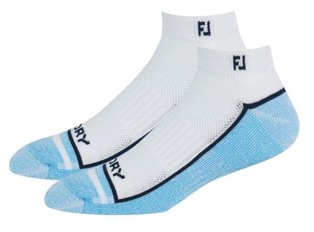 FootJoy ProDry Sport chaussettes, blanc/marine/ocean