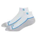 FootJoy ProDry Sport chaussettes, blanc/ocean/gris