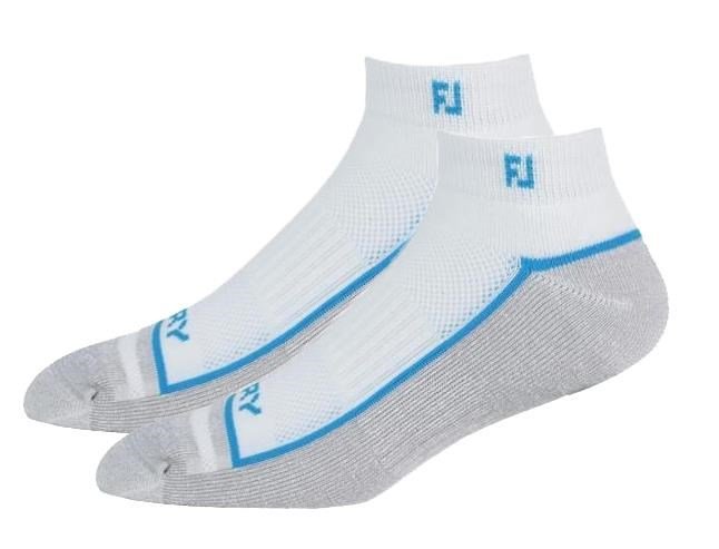 FootJoy ProDry Sport chaussettes, blanc/ocean/gris