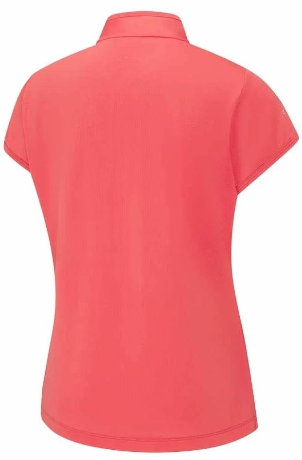 PING Evetta Jacquard polo femme, paradise pink