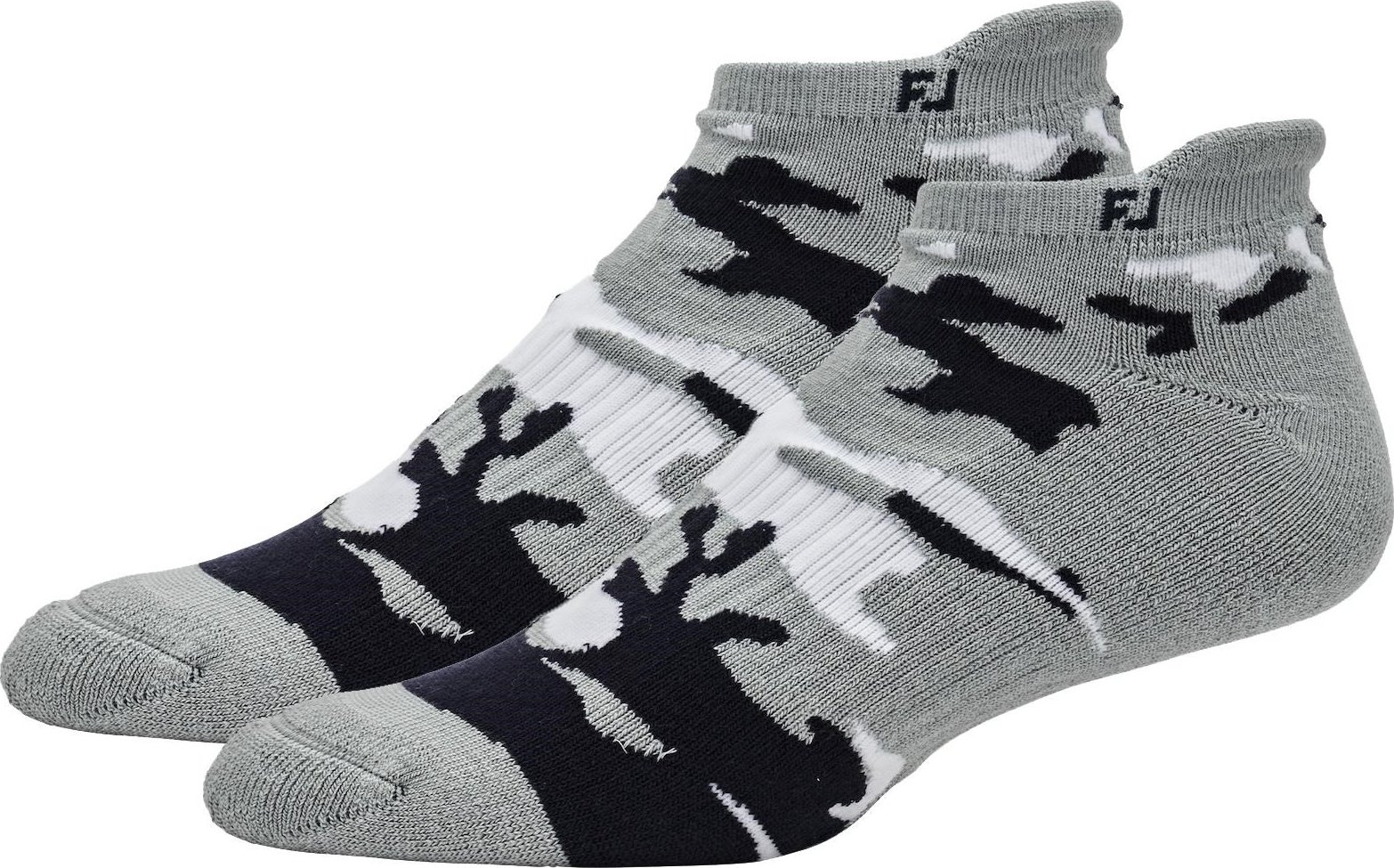 FootJoy ProDry Roll-Tab chaussettes homme, gris camo
