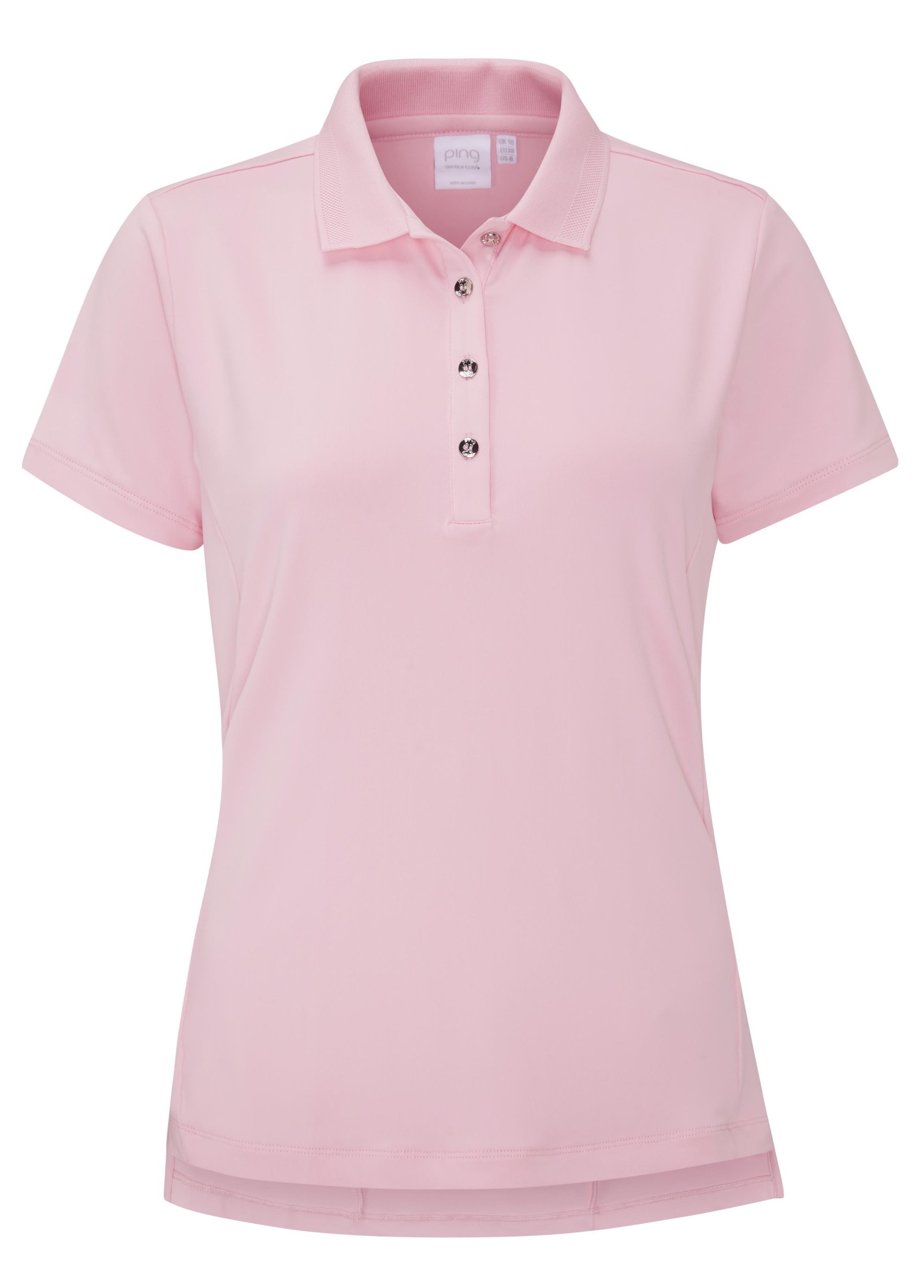 PING Sedona polo femme, tickled pink