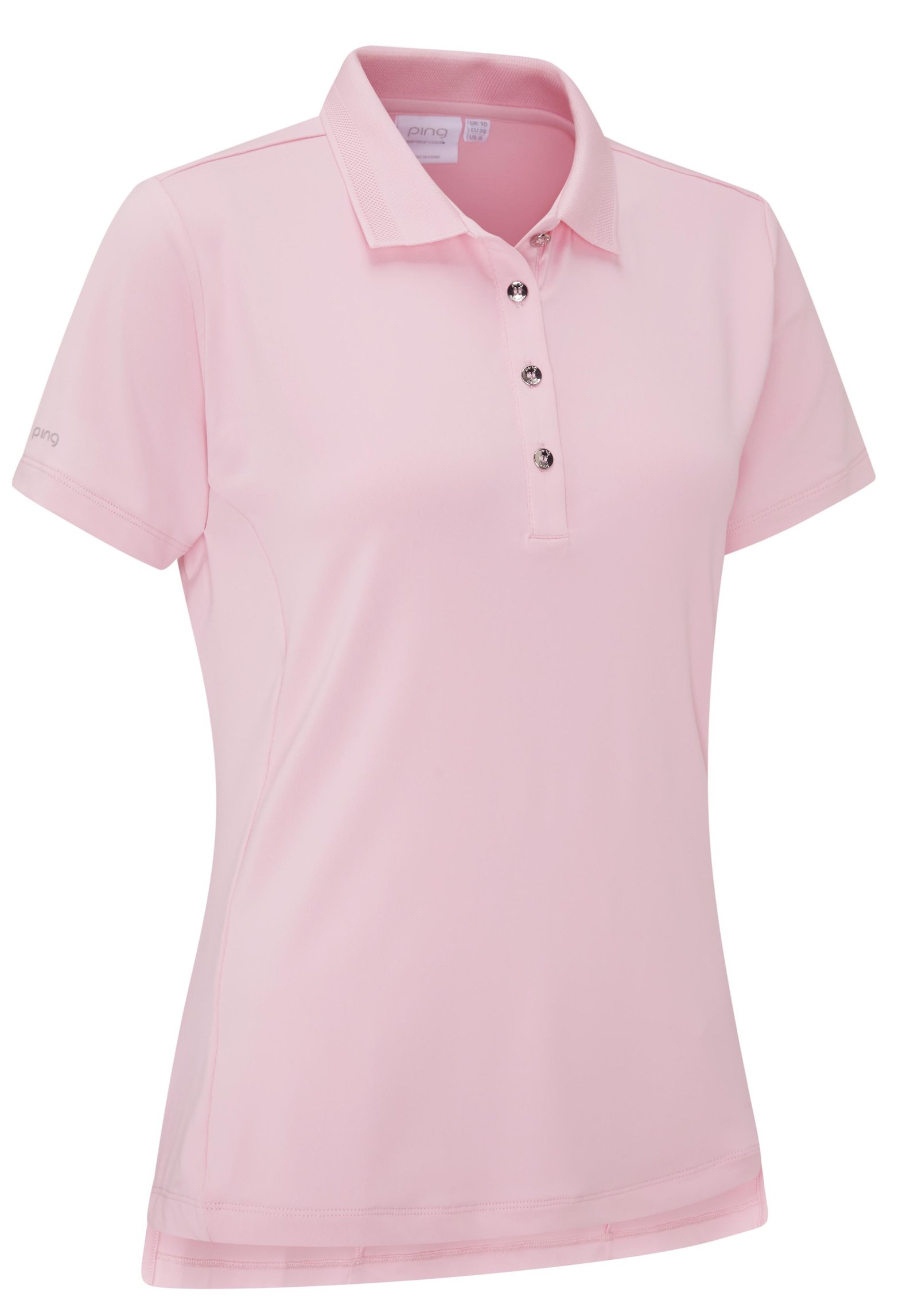PING Sedona polo femme, tickled pink