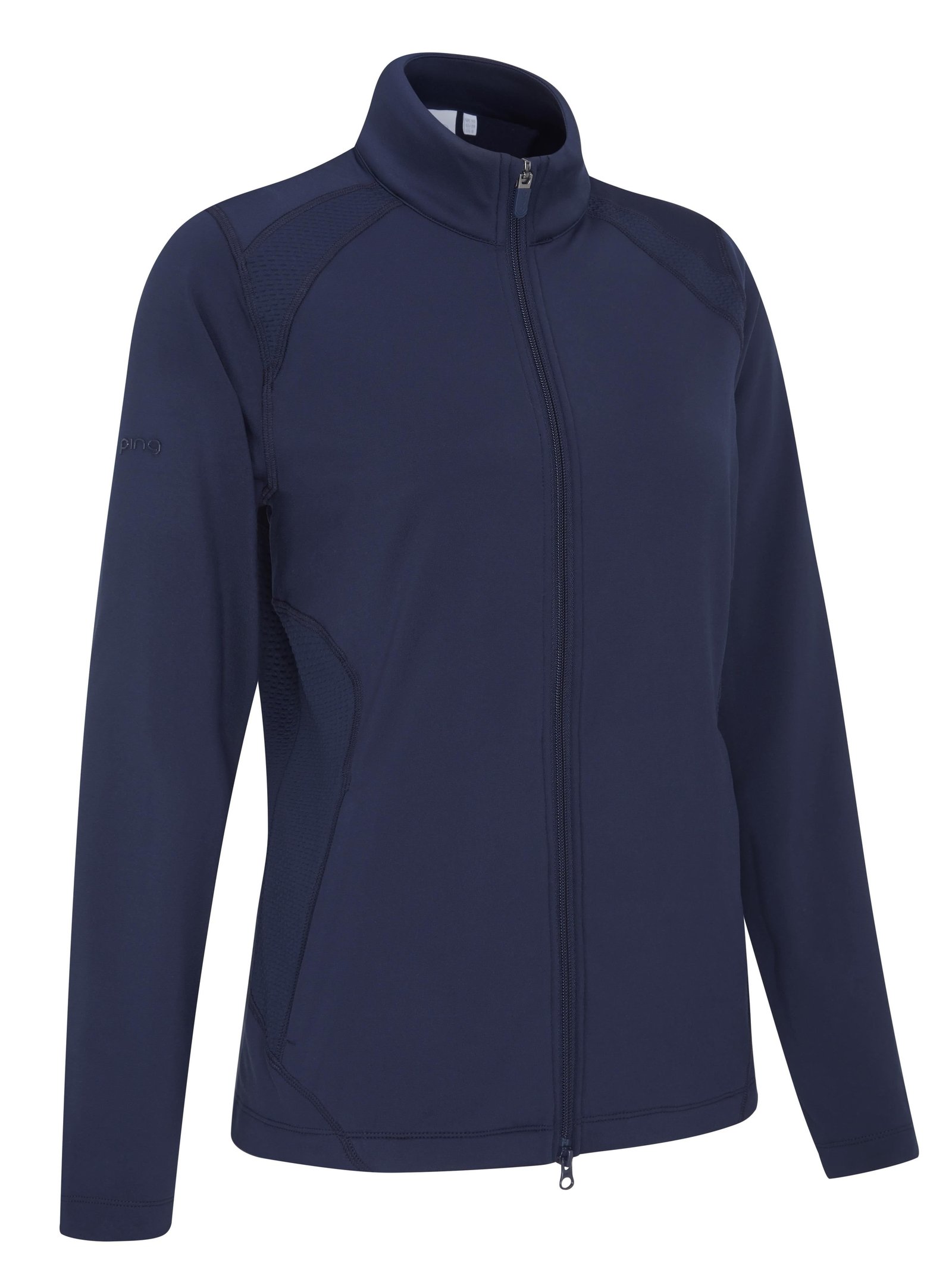 PING Eda Lightweight Full Zip veste femme zippée, navy