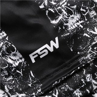 Fashion Sports Wear Skulls polo homme, noir