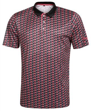 Fashion Sports Wear Nairobi polo homme, noir/rose