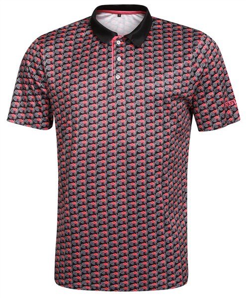 Fashion Sports Wear Nairobi polo homme, noir/rose