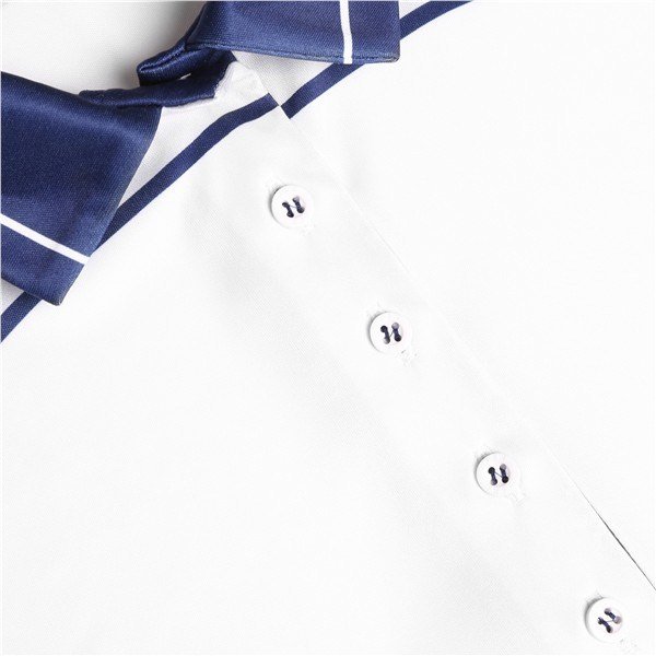 Fashion Sports Wear Accra polo femme, blanc