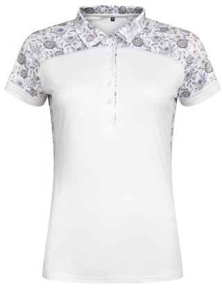 Fashion Sports Wear Valdivia polo femme, blanc