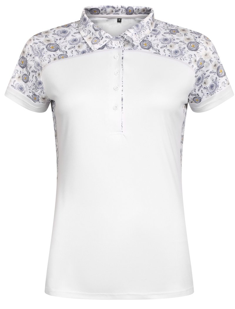Fashion Sports Wear Valdivia polo femme, blanc